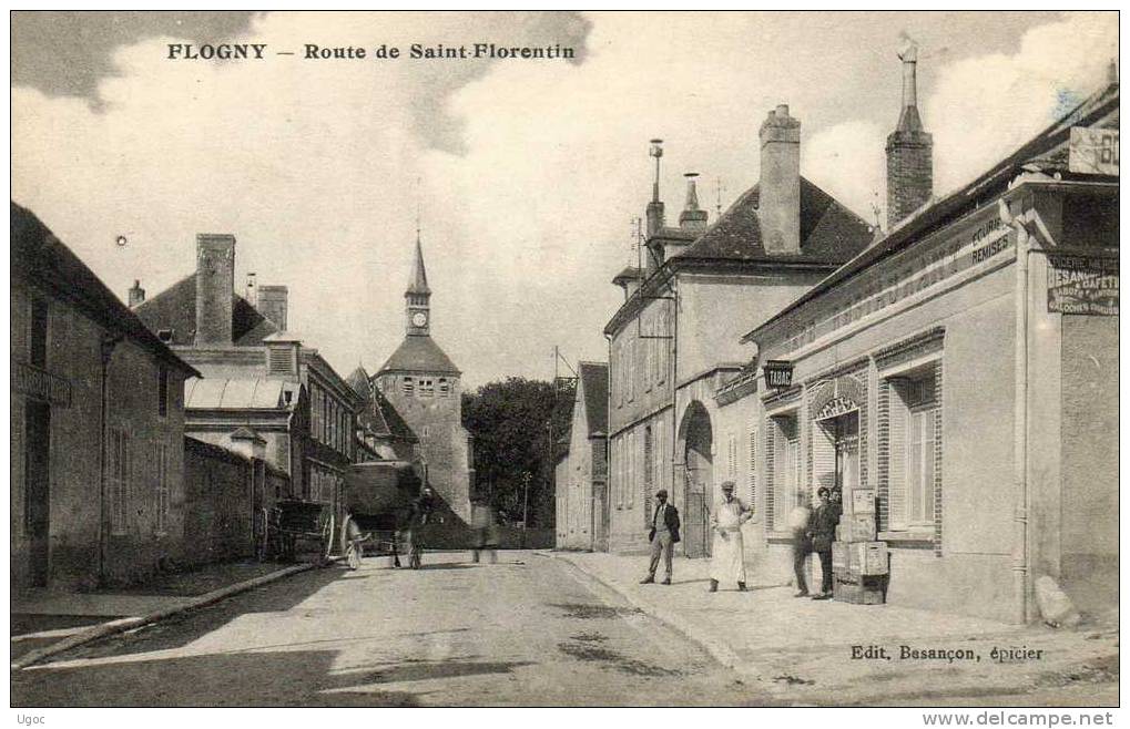 CPA - 89 - FLOGNY - Route De Saint Florentin - 133 - Flogny La Chapelle