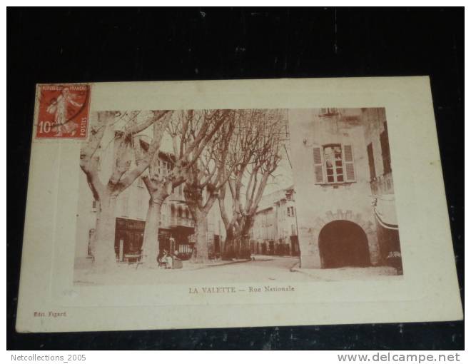 LA VALETTE - RUE NATIONALE - 83 VAR - CARTE POSTALE DE FRANCE - La Valette Du Var