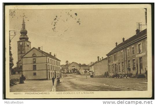 88 PROVENCHERES SUR FAVE /     Les écoles Et L'église      / - Provencheres Sur Fave