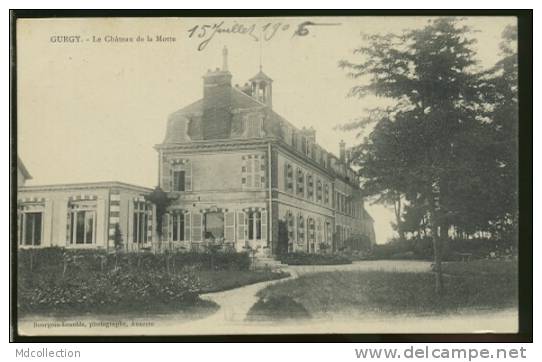 89 GURGY / Château De La Motte / - Gurgy