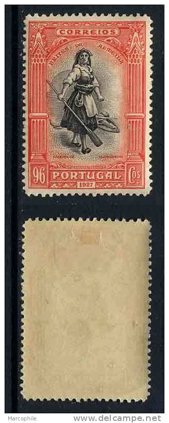 PORTUGAL - INDEPENDANCE  / 1927 # 450  - 96 C. Rouge   * - Unused Stamps