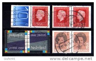 Olanda - Francobolli Uniti In Coppia-  Usati - Used Stamps
