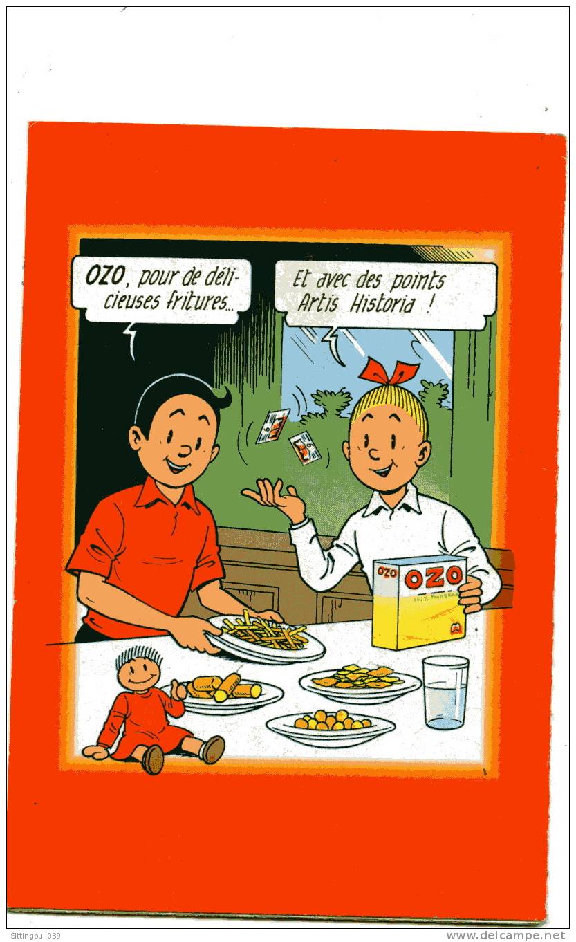 VANDERSTEEN. BOB Et BOBETTE. LA FRITE EN OR. BD Publicitaire Pour OZO. 1990. EO - Advertentie