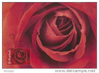 Australia-2006 Roses  Maximum Card - Rose