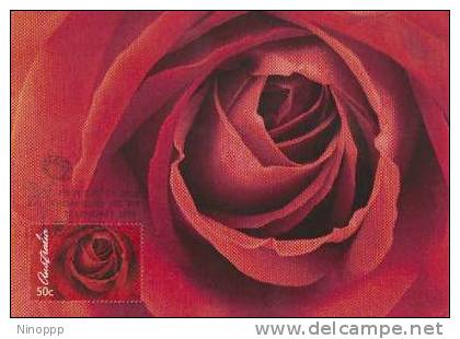 Australia-2006 Roses  Maximum Card - Rosen