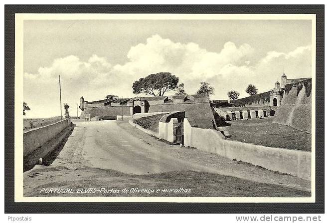 ELVAS (Portugal) - Portas De Olivença E Muralhas - Portalegre