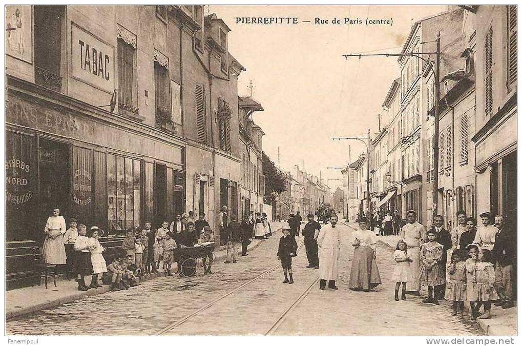 PIERREFITTE.    Rue De Paris (centre) - Pierrefitte Sur Seine