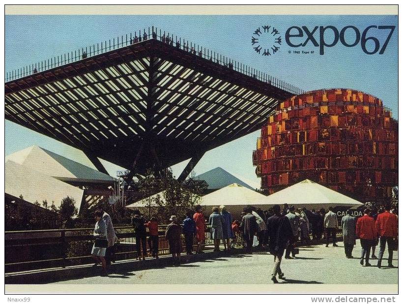 Canada - Canada Pavilion, Montreal World Expo 1967, Modern Postcard - Montreal