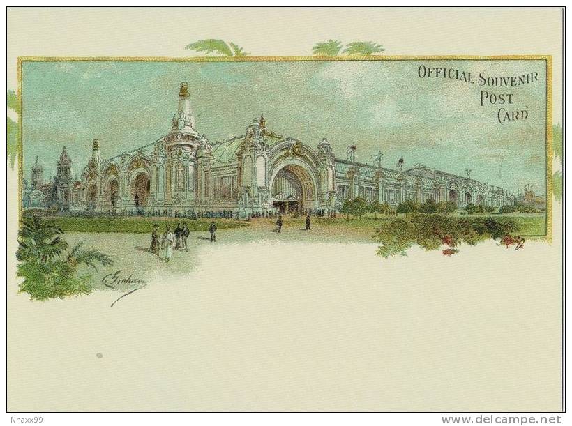 USA - Transportation Building, St. Louis World's Fair 1904, Modern Postcard - St Louis – Missouri