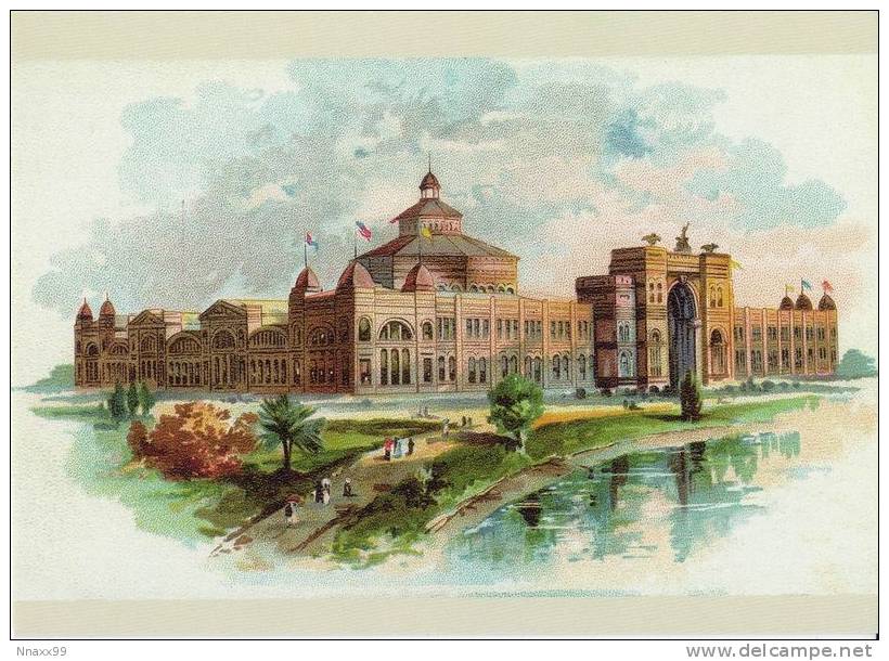 USA - Government Building, Columbian World Expo, Chicago 1893, Modern Postcard - Chicago