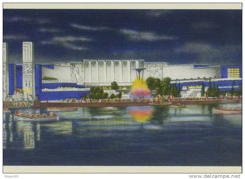 USA - Electrical Building, Chicago World's Fair 1933-34, Modern Postcard - Chicago