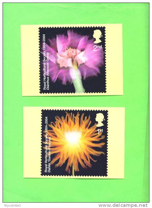 PHQ265 2004 Royal Horticultural Society - Set Of 7 Mint - PHQ Karten