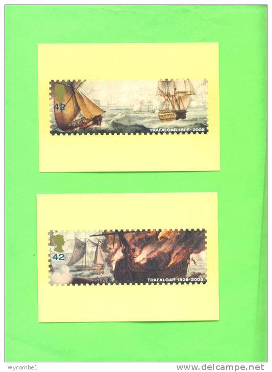 PHQ280 2005 Trafalgar - Set Of 7 Mint - PHQ Karten