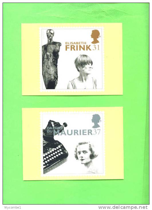 PHQ181 1996 Famous Women - Set Of 5 Mint - Tarjetas PHQ