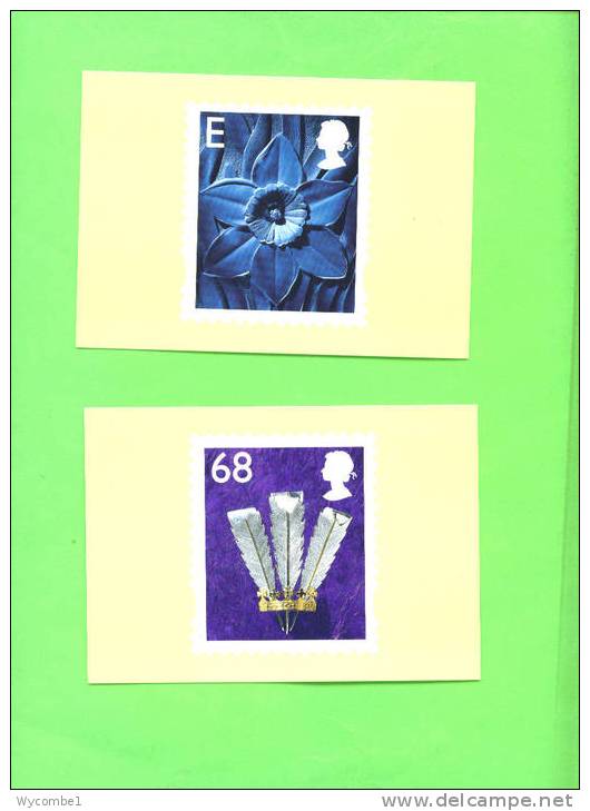 D26 2003 Wales - Set Of 4 Mint - Tarjetas PHQ