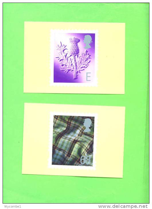 D25 2003 Scotland - Set Of 4 Mint - Tarjetas PHQ