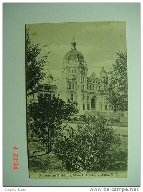 4073 CANADA   VICTORIA GOVERNEMENT BUILDINGS  YEARS  1900  OTHERS IN MY STORE - Victoria