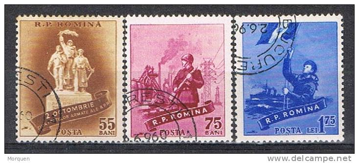 Lote 6 Sellos Rumania Num 1563, 1592 - 1594, 2170-1 º - Gebruikt