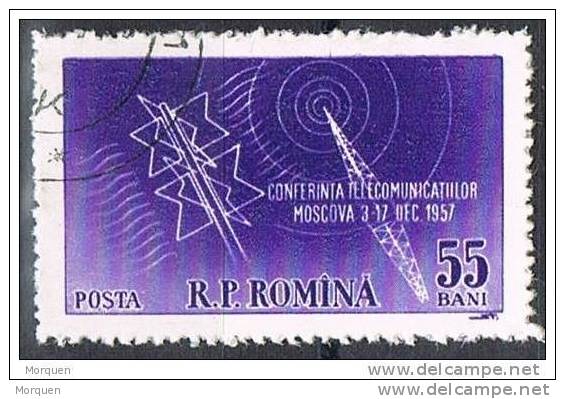 Lote 6 Sellos Rumania Num 1563, 1592 - 1594, 2170-1 º - Oblitérés