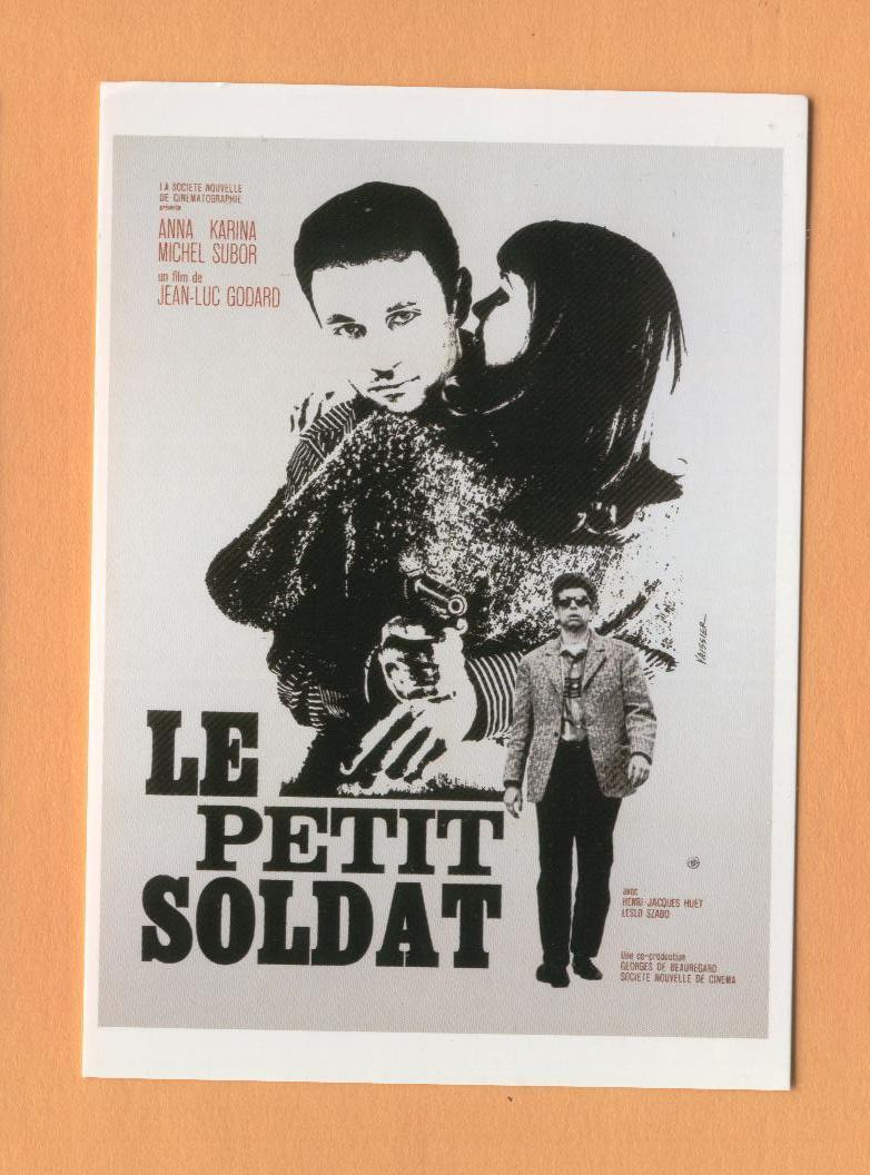 AC015 Le Petit Soldat J.L.Godard Anna Karina Michel Subor 1961 Affiche Film.News Prod. 57116 - Posters On Cards