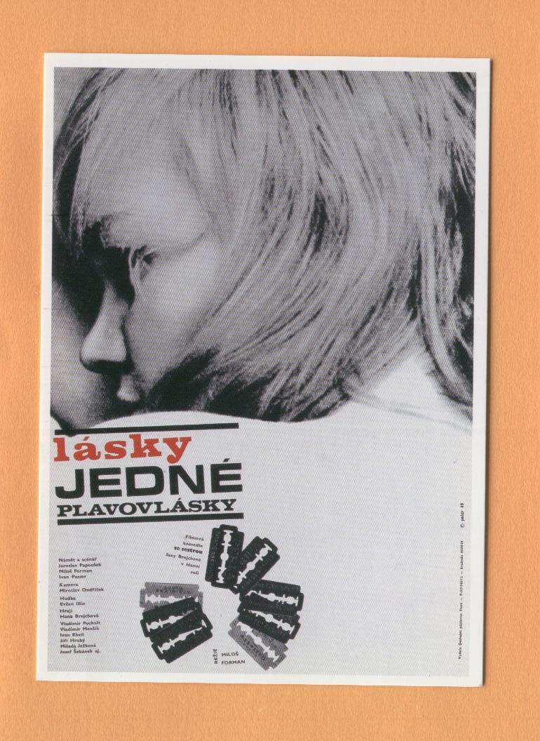 AC016 Les Amours D'une Blonde Milos Forman 1965 Lasky Jedné Plavovlasky Affiche Film.News Prod. 57157.Format Mais Pas CP - Affiches Sur Carte