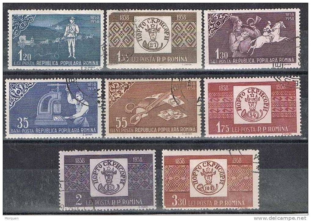 Rumania Num 1607 - 1614. Posta Romina. Dia Del Sello - Used Stamps