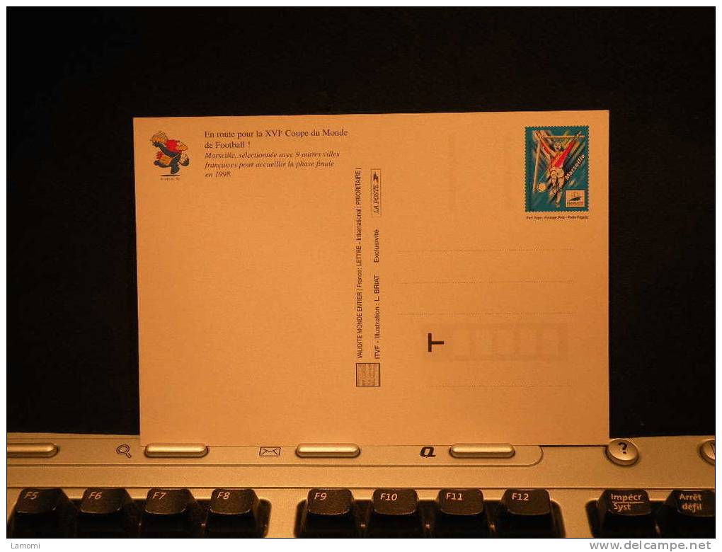 Carte Maxi - France 98 Coupe Du Monde - Marseille - - Tarjetas – Máximo