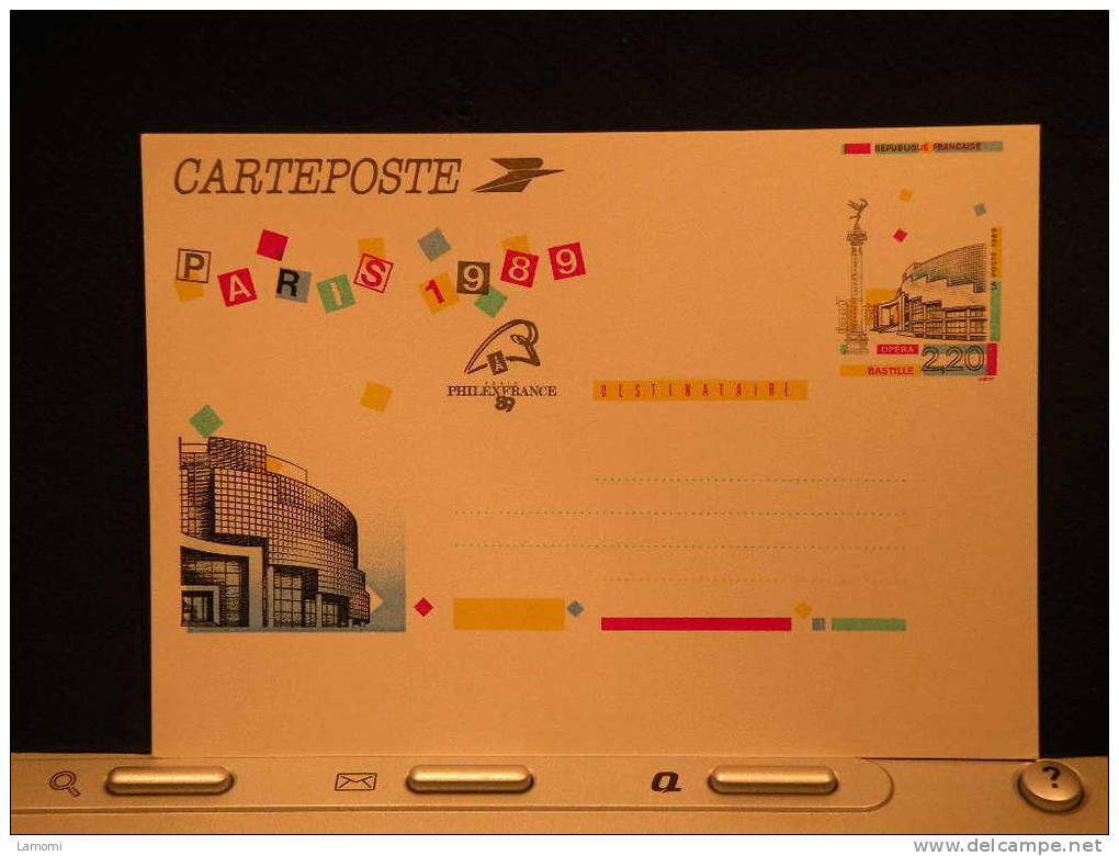 Carte Maxi Paris 1989 - Philexfrance - Opéra Bastille - - Cartoline Maximum