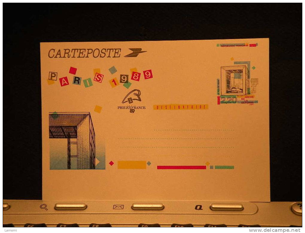 Carte Maxi Paris 1989 - Philexfrance - Arche De La Défence - - Cartoline Maximum