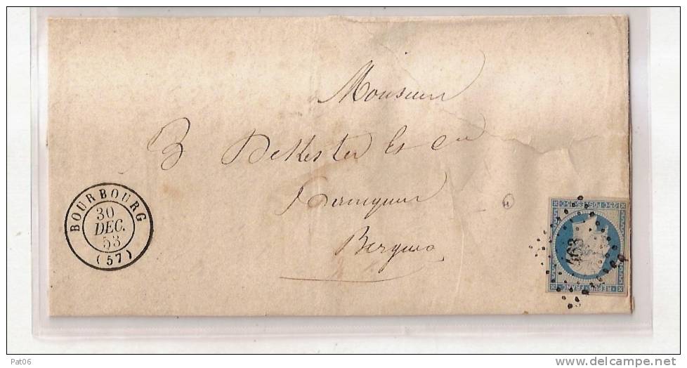 NORD (57)    BOURBOURG - 1852 Luis-Napoléon