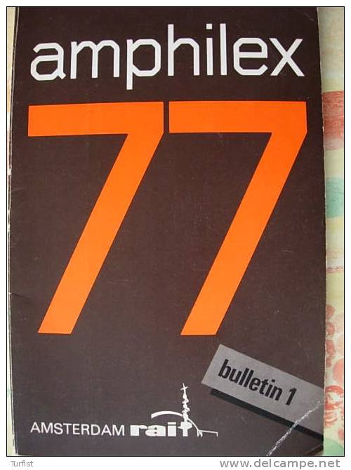 AMPHILEX 77 BULLETIN 1 (VIER TALIG) - Sonstige & Ohne Zuordnung