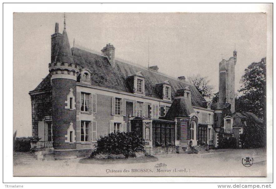 37 Chateau Des Brosses Mettray - Mettray