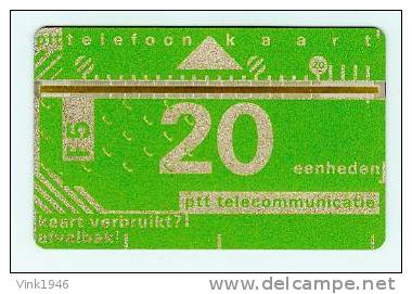 D001A ,NETHERLANDS 1986,FIRST TELECARD ,FL 5,00, UNUSED/ONGEBRUIKT (T1002) - Public