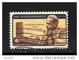 U.S. Dag Hammarskjold - Scott # 1203 - Dag Hammarskjöld