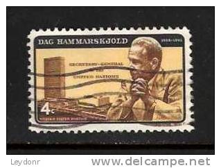 U.S. Dag Hammarskjold - Scott # 1203 - Dag Hammarskjöld