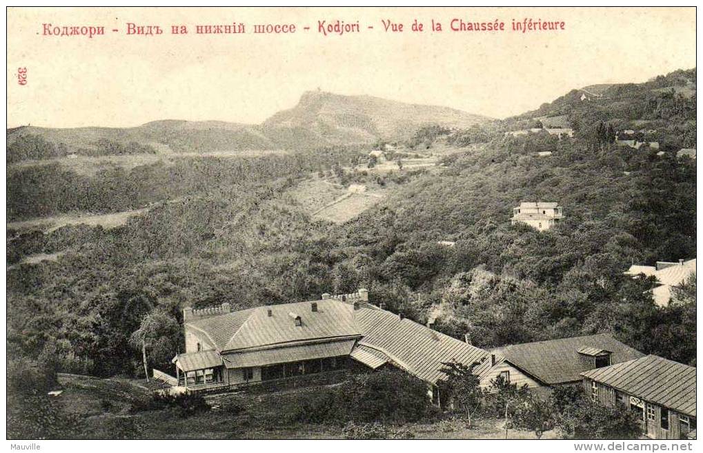 GEORGIE: Kodjori - Vue De La Chausée Inférieure - Georgia