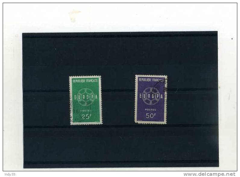 - FRANCE   . TIMBRES EUROPA 1959 - 1959