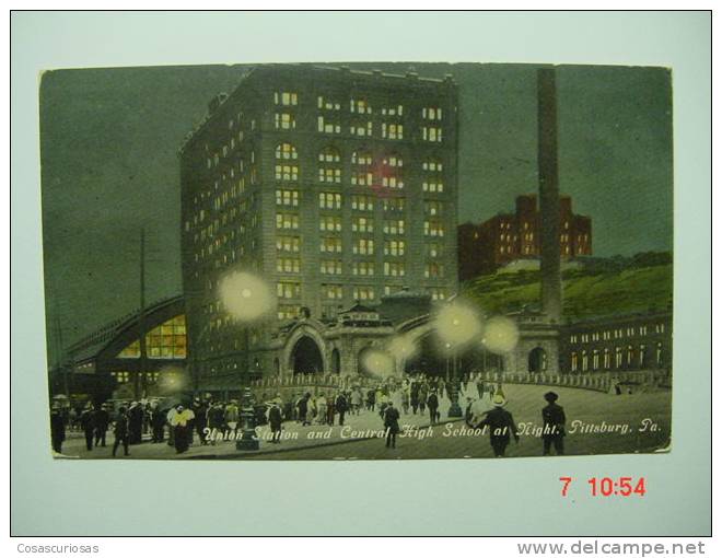 4269  UNITED STATES USA ESTADOS UNIDOS  PITTSBURGH UNION STATION YEARS  1930  OTHERS IN MY STORE - Pittsburgh