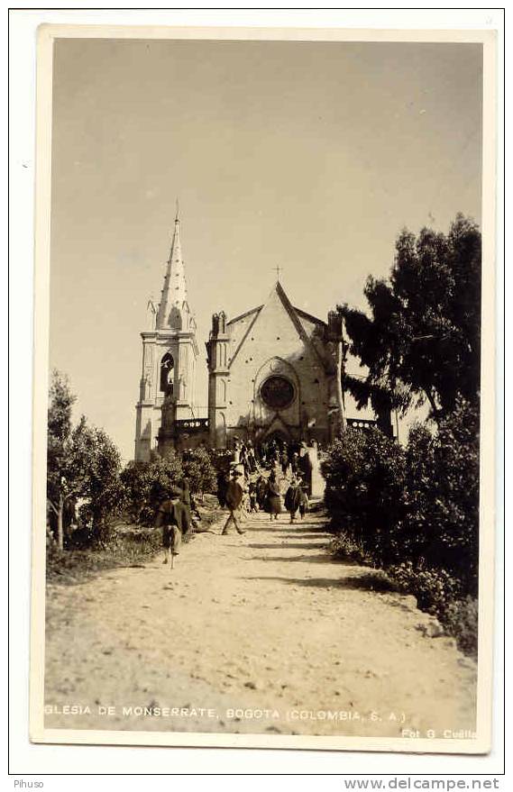 COL-1    COLOMBIA- BOGOTA : Iglesia De Monserrate - Colombia