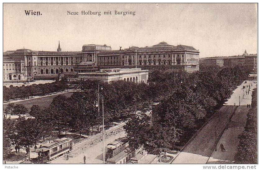 Wien - Autriche - Vienne - Scène De Rue - Street Scene - Tramway - 1900s - Animée - Non Circulée - Other & Unclassified