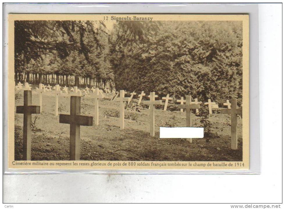 Musson - Cimetiere Militaire Français (Signeulx-Baranzy-Bleid) - Musson