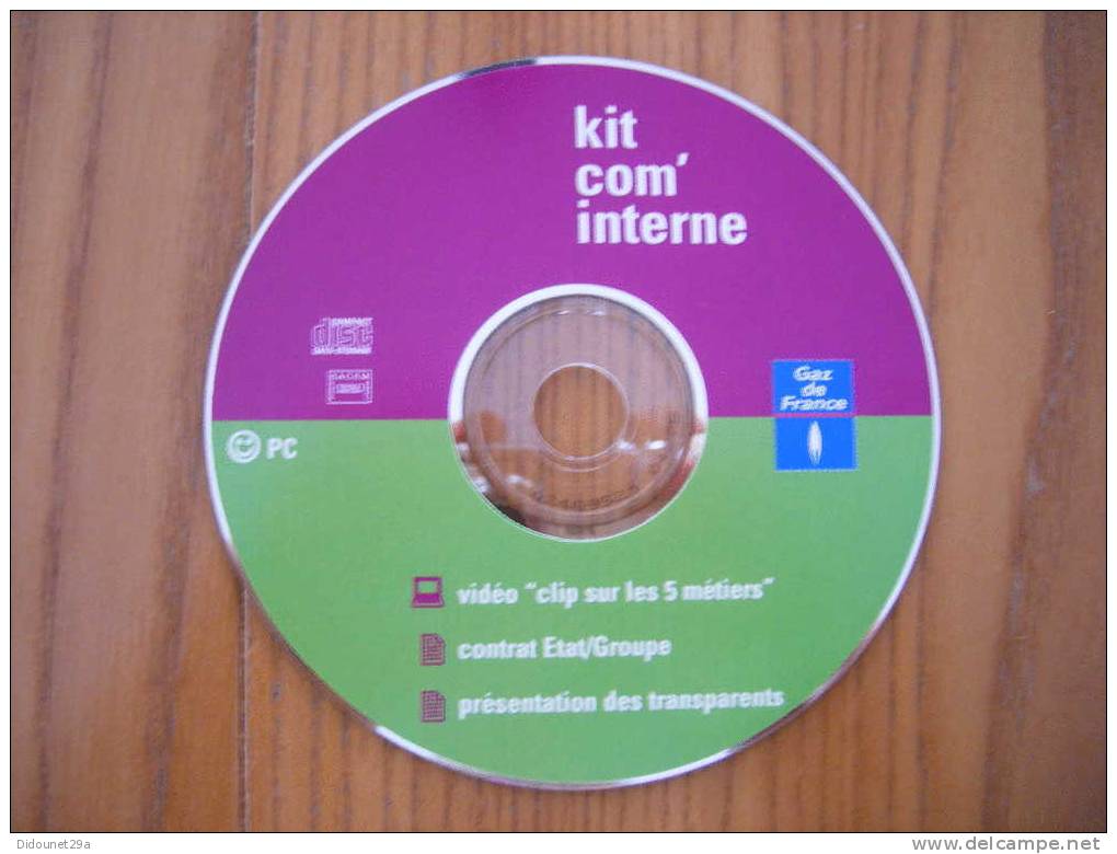 CD "kit Com' Internet" (Gaz De France) - CD