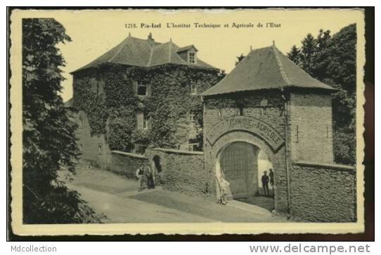 B PIN /    L'institut Technique Et Agricole De L'Etat  /   Carte Glacée - Chiny