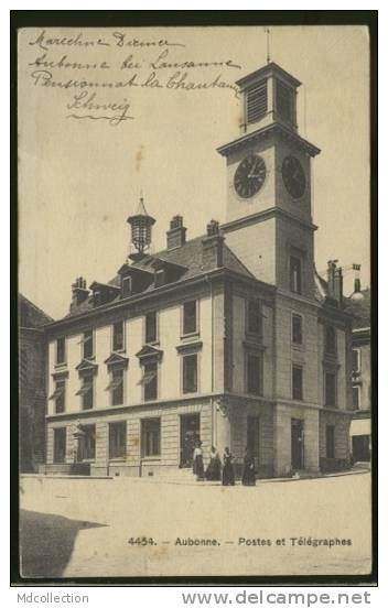 CH AUBONNE /    Poste Et Télégraphe   / - Aubonne