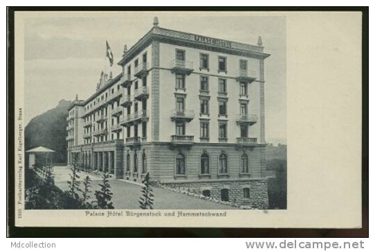 CH BURGENSTOCK /    Palace Hotel Bürgenstock Und Hammetschwand   / - Andere & Zonder Classificatie