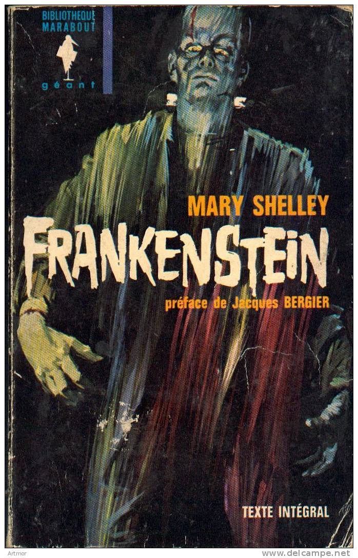 MARABOUT G203 - EO 1964 - M  SHELLEY - FRANKENSTEIN - Fantastique