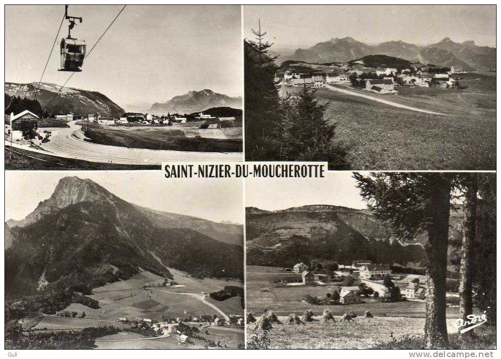 SAINT NIZIER Du MOUCHEROTTE  - 38 Isère - Multi Vues, Vue Générale Téléphérique *PRIX FIXE -Editions : André N° 4260 - Autres & Non Classés