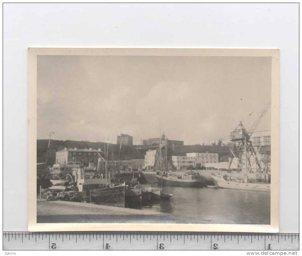 OU ? BATEAU DE PECHES FORMAT CP  - 1963 -**SCANS RECTO VERSO** F1 - Barche