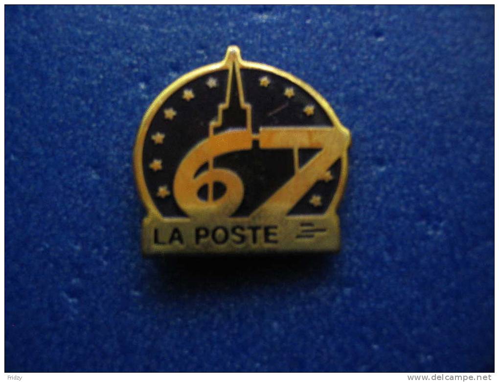 Pin´s  La Poste 67 - Postwesen