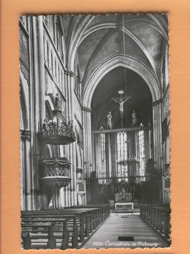 H1149 Cathédrale De Fribourg Intérieur , Perrochet  9254 - Fribourg